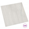 Samoprzylepne Deski Podłogowe 30,5 x 30,5 cm 20 pcs PVC