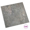 Samoprzylepne Deski Podłogowe 30,5 x 30,5 cm 20 pcs PVC Kamyki