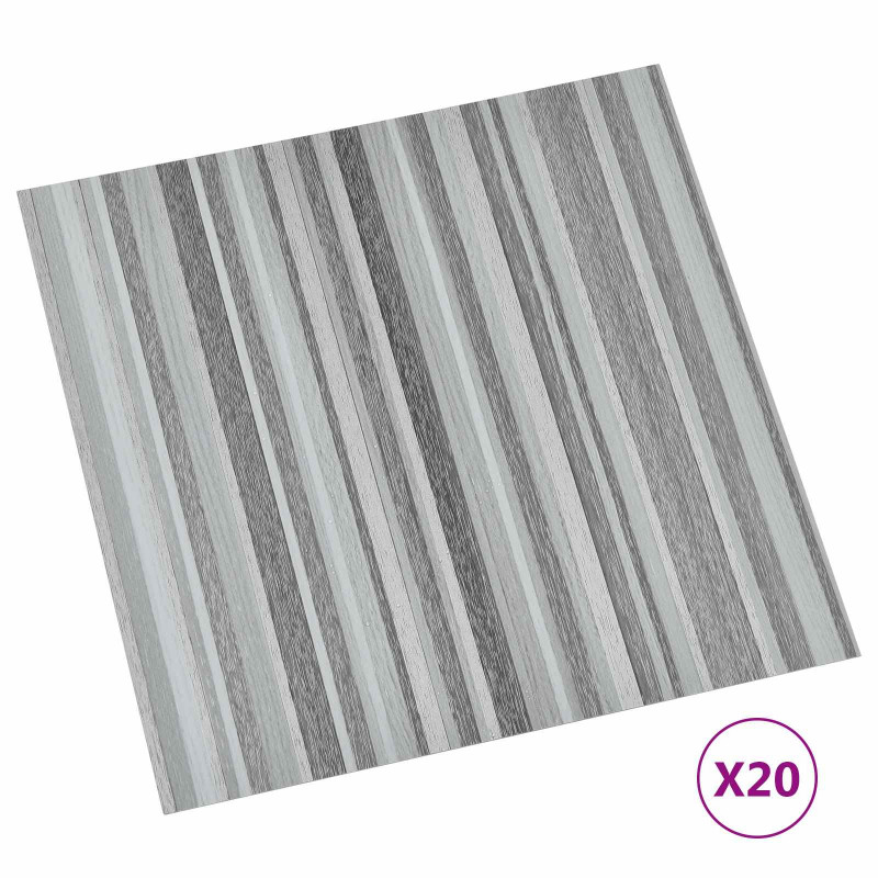 Samoprzylepne Deski Podłogowe 30,5 x 30,5 cm 20 pcs PVC
