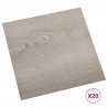 Samoprzylepne Deski Podłogowe 30,5 x 30,5 cm 20 pcs PVC
