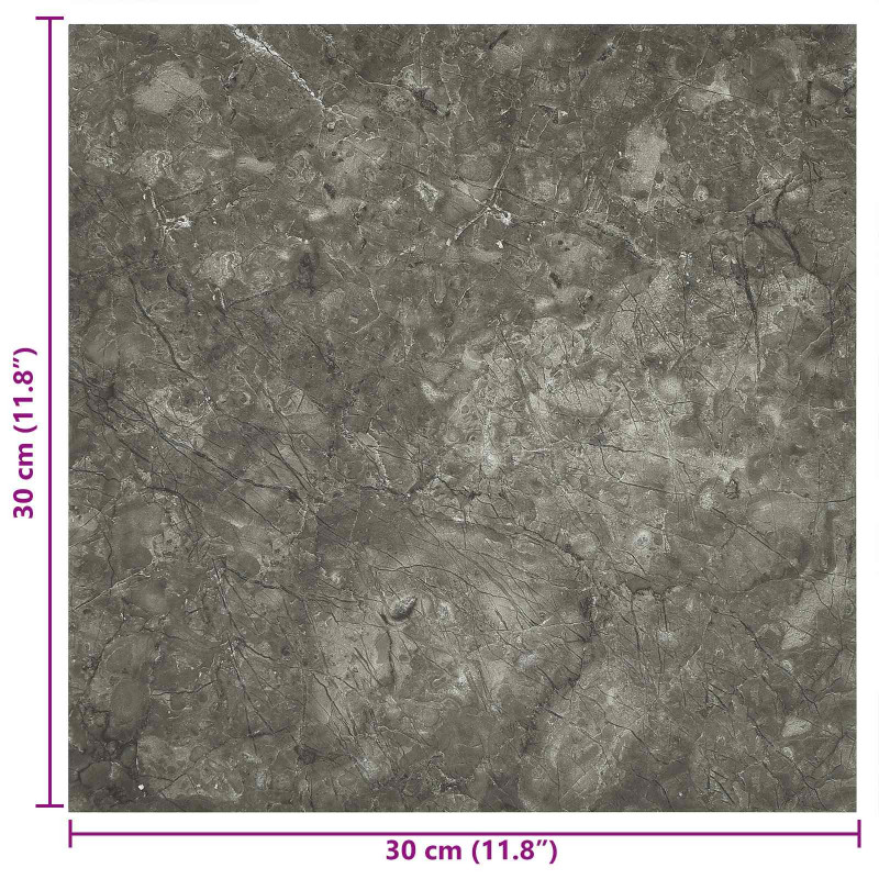 Samoprzylepne Deski Podłogowe 30,5 x 30,5 cm 20 pcs PVC