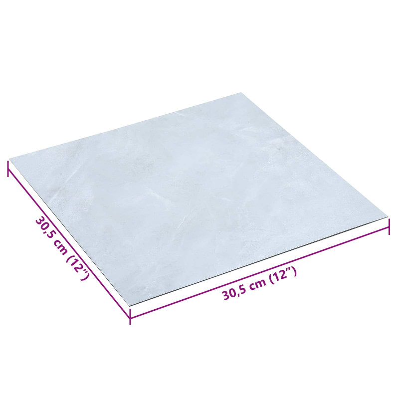 Samoprzylepne Deski Podłogowe 30,5 x 30,5 cm 20 pcs PVC