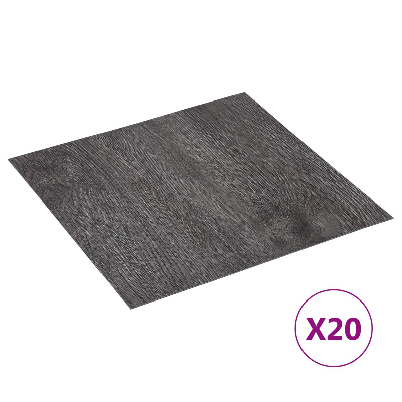 Samoprzylepne Deski Podłogowe 30,5 x 30,5 cm 20 pcs PVC