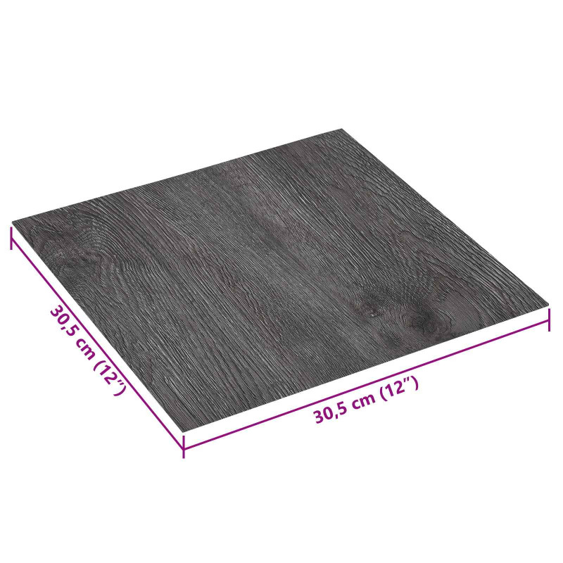Samoprzylepne Deski Podłogowe 30,5 x 30,5 cm 20 pcs PVC