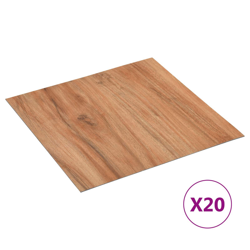 Samoprzylepne Deski Podłogowe 30,5 x 30,5 cm 20 pcs PVC