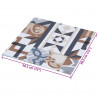 Samoprzylepne Deski Podłogowe 30,5 x 30,5 cm 20 pcs PVC