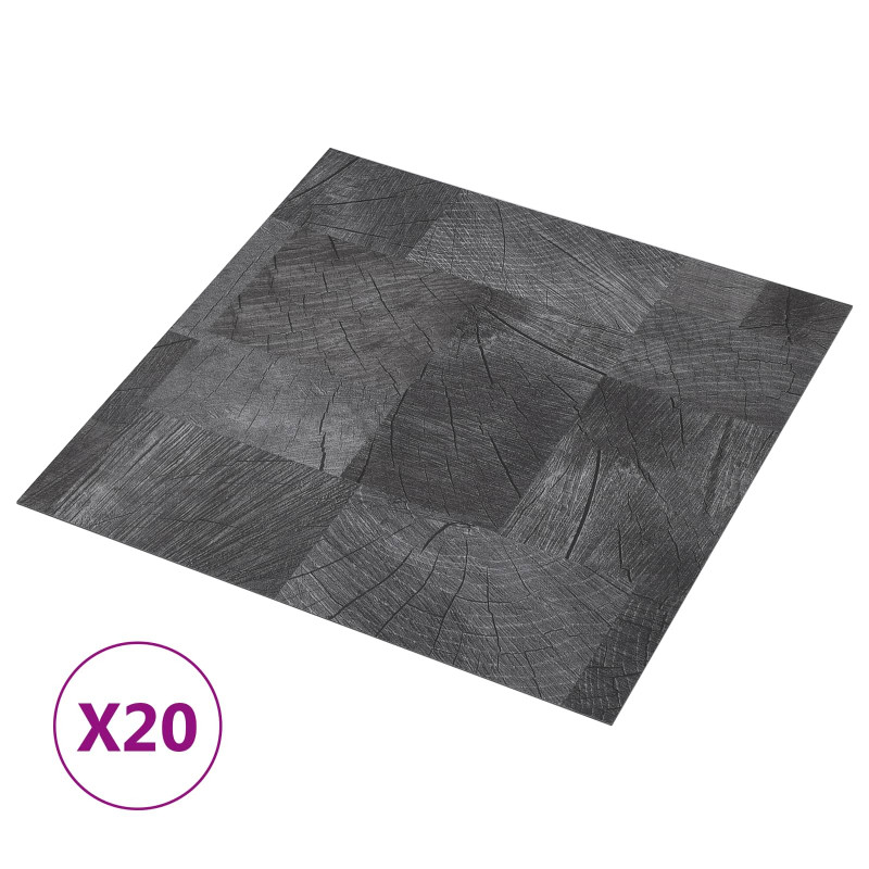 Samoprzylepne Deski Podłogowe 30,5 x 30,5 cm 20 pcs PVC