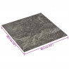 Samoprzylepne Deski Podłogowe 30,5 x 30,5 cm 20 pcs PVC