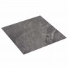 Samoprzylepne Deski Podłogowe 30,5 x 30,5 cm 20 pcs PVC Czarny