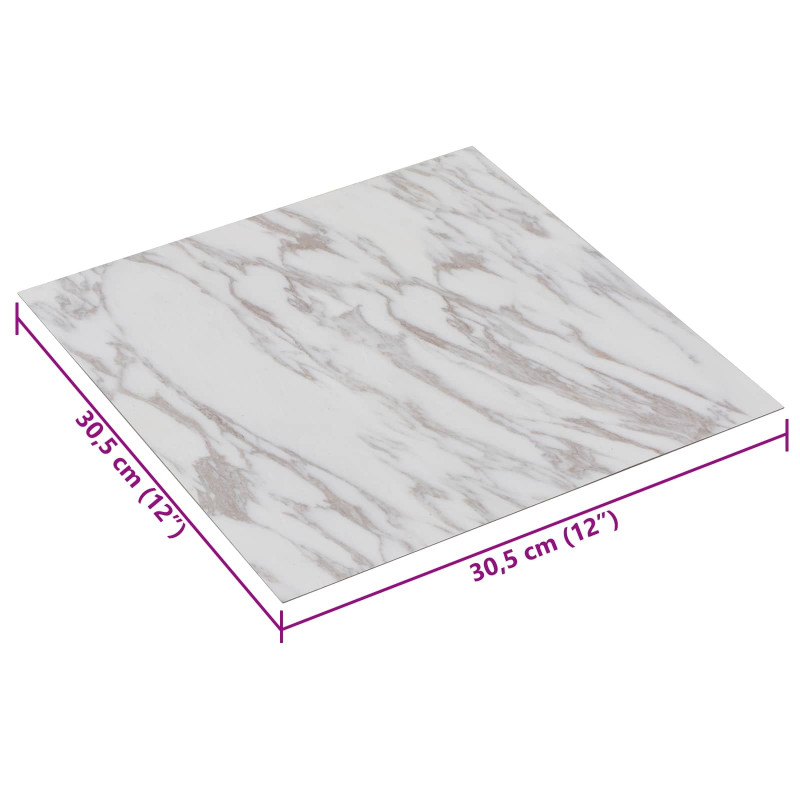 Samoprzylepne Deski Podłogowe 30,5 x 30,5 cm 20 pcs PVC