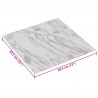 Samoprzylepne Deski Podłogowe 30,5 x 30,5 cm 20 pcs PVC