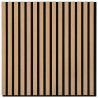 Panele ścienne 2 pcs naturalny 60,5 x 60 cm