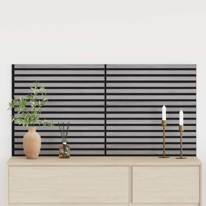 Panele ścienne 2 pcs Szary 60,5 x 60 cm