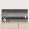 Panele ścienne 2 pcs Szary 60,5 x 60 cm