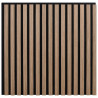 Panele ścienne 2 pcs brązowy 60,5 x 60 cm
