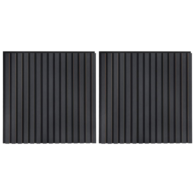 Panele ścienne 2 pcs antracytowy 60,5 x 60 cm