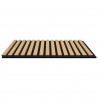Panele ścienne 8 pcs naturalny 60,5 x 60 cm