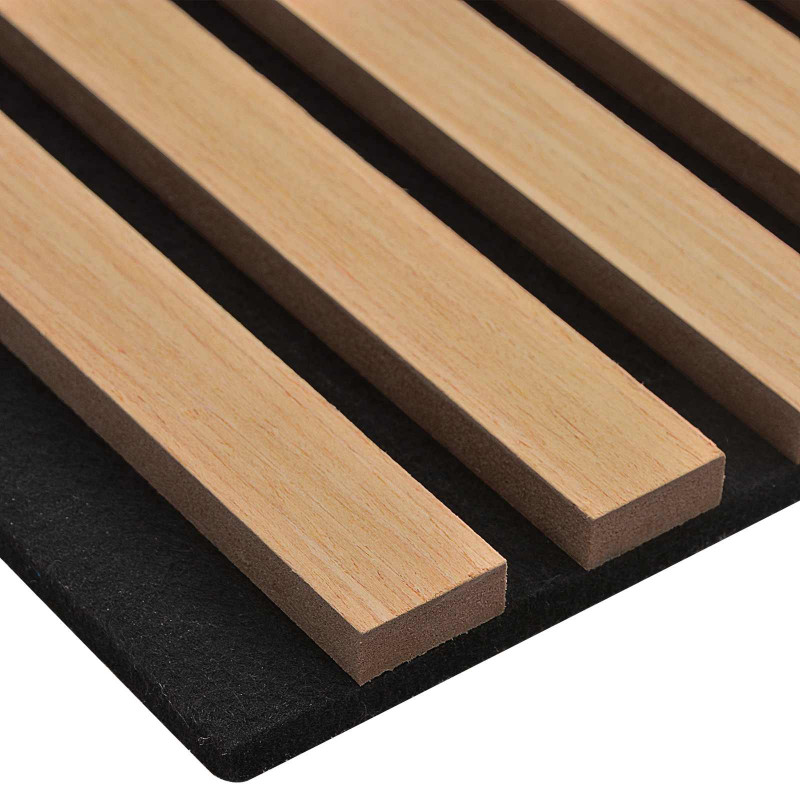 Panele ścienne 8 pcs naturalny 60,5 x 60 cm