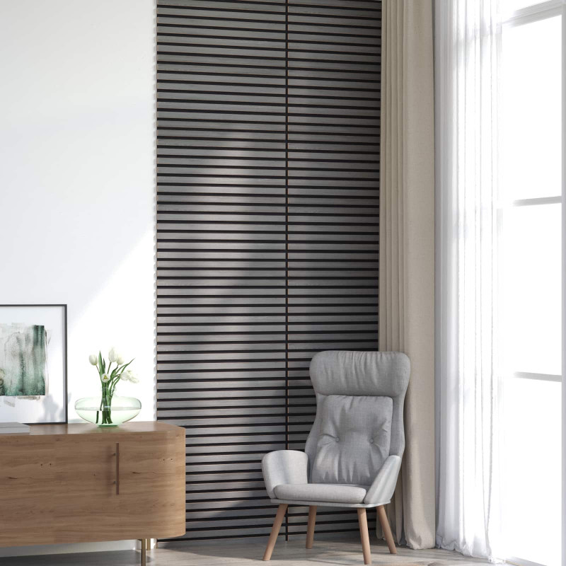 Panele ścienne 8 pcs Szary 60,5 x 60 cm