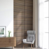 Panele ścienne 8 pcs brązowy 60,5 x 60 cm