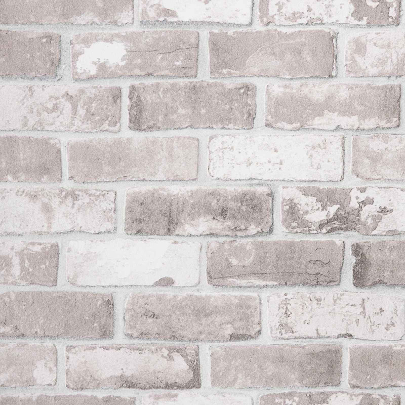 Tapeta 3D Solid Paski Cegła 10 x 0,53 m Tkanina nienałożona