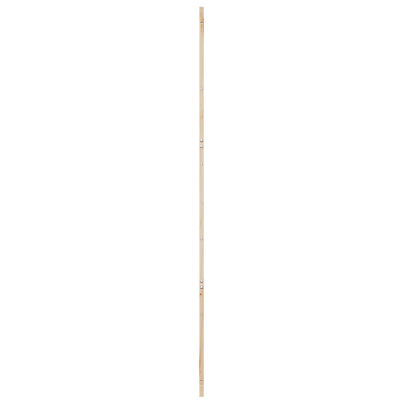 Drzwi do stodoły naturalny 80 x 2,5 x 208 cm