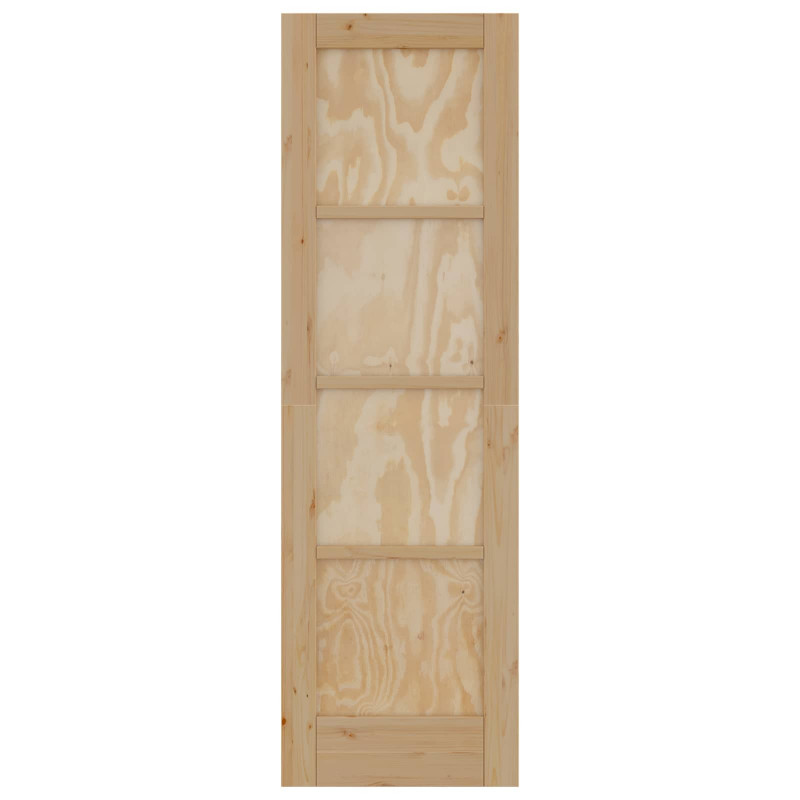 Drzwi wewnętrzne naturalny 61 x 198,5 cm sklejka