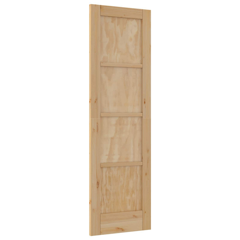 Drzwi wewnętrzne naturalny 61 x 198,5 cm sklejka