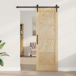 Drzwi wewnętrzne naturalny 73,5 x 211 cm sklejka