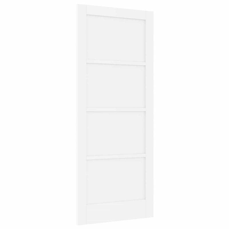 Drzwi wewnętrzne Biały 83 x 202 cm sklejka
