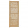 Drzwi wewnętrzne naturalny 86 x 211 cm sklejka