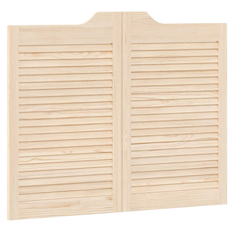 Drzwi wahadłowe naturalny 80 x 50 cm Lite drewno sosnowe