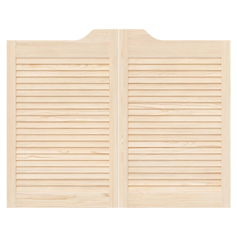 Drzwi wahadłowe naturalny 80 x 50 cm Lite drewno sosnowe