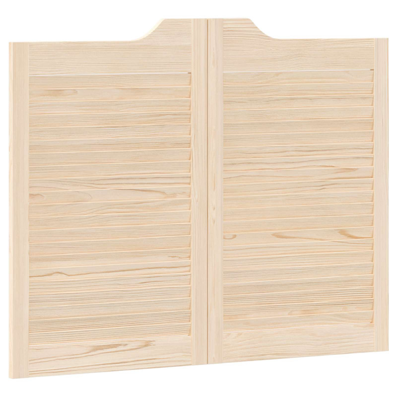 Drzwi wahadłowe naturalny 80 x 50 cm Lite drewno sosnowe