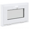Okno piwniczne RISOR 60 x 40 cm PVC i szkło Biały