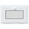 Okno piwniczne RISOR 60 x 40 cm PVC i szkło Biały