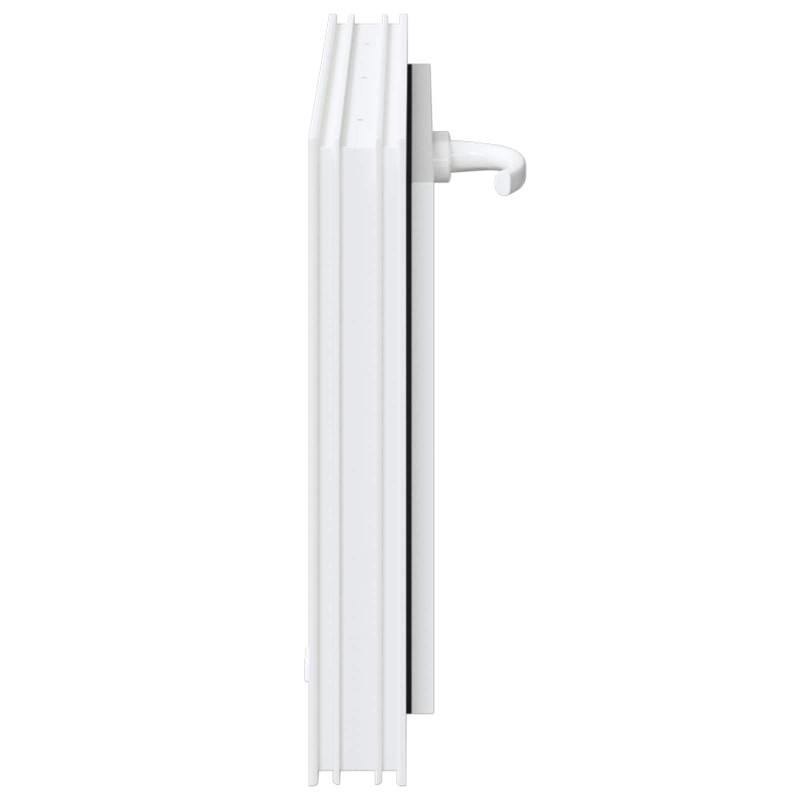 Okno piwniczne RISOR 60 x 40 cm PVC i szkło Biały