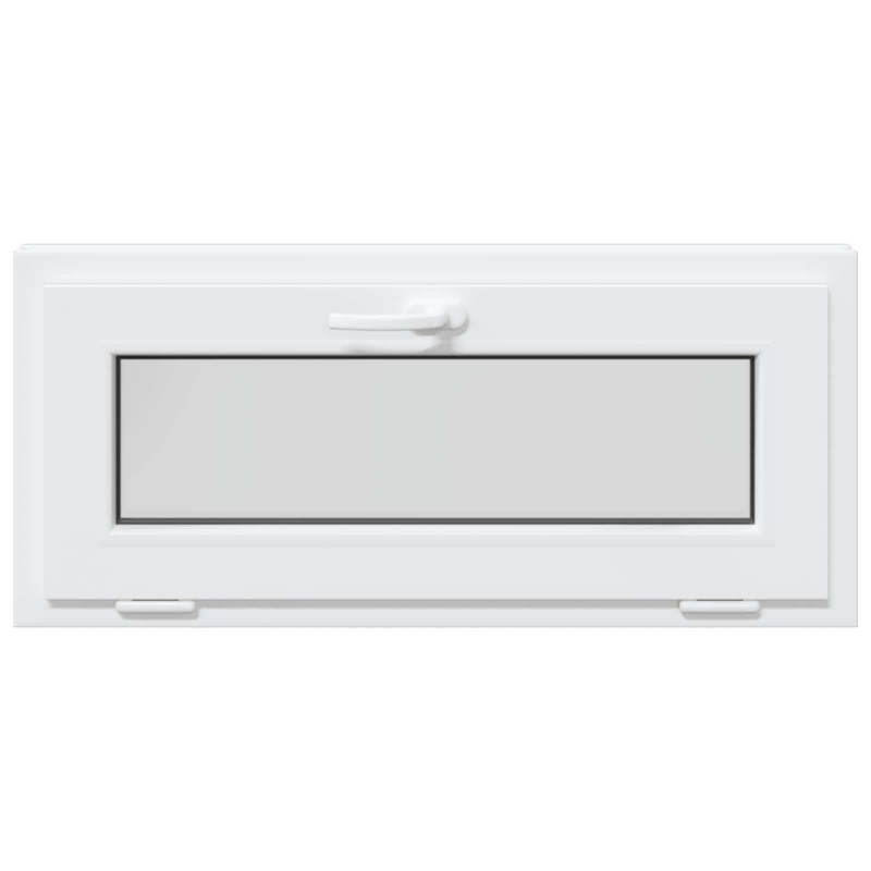 Okno piwniczne RISOR 90 x 40 cm PVC i szkło Biały