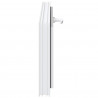 Okno piwniczne RISOR 90 x 40 cm PVC i szkło Biały