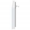 Okno piwniczne RISOR 100 x 40 cm PVC i szkło Biały