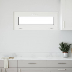 Okno piwniczne RISOR 110 x 40 cm PVC i szkło Biały
