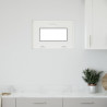 Okno piwniczne RISOR 60 x 40 cm PVC i szkło Biały