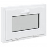 Okno piwniczne RISOR 60 x 40 cm PVC i szkło Biały