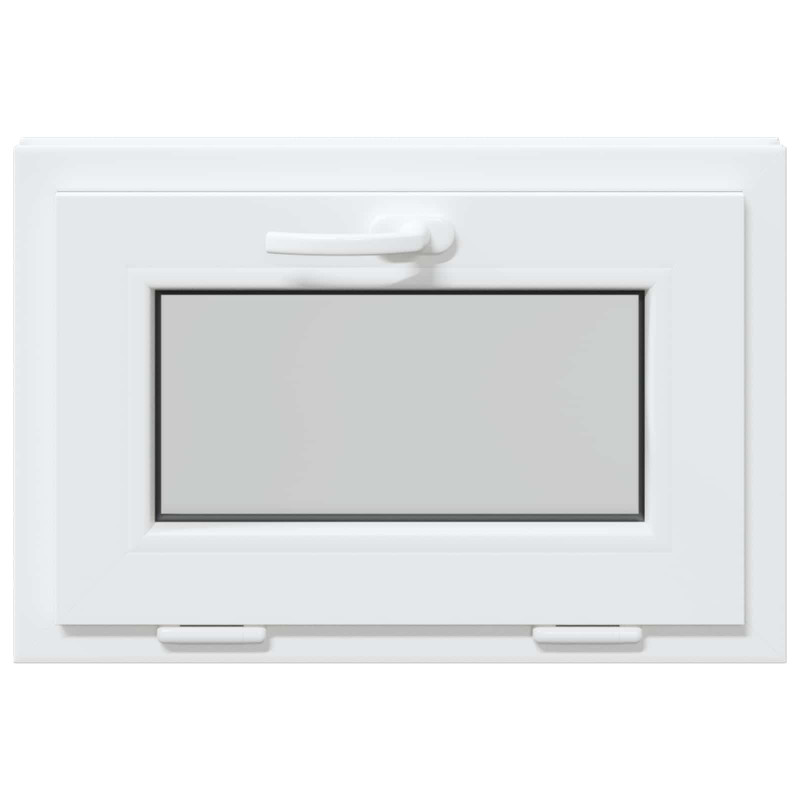 Okno piwniczne RISOR 60 x 40 cm PVC i szkło Biały