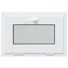 Okno piwniczne RISOR 60 x 40 cm PVC i szkło Biały