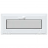 Okno piwniczne RISOR 90 x 40 cm PVC i szkło Biały