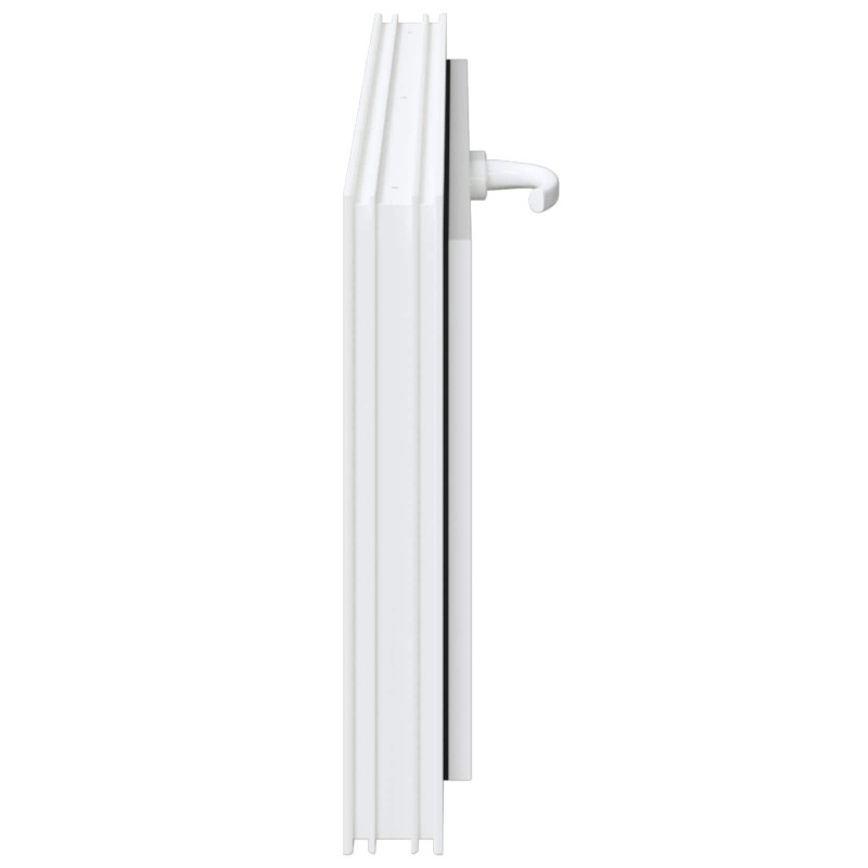 Okno piwniczne RISOR 90 x 40 cm PVC i szkło Biały