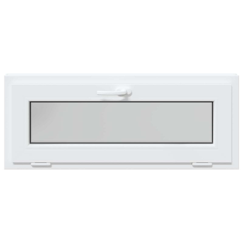 Okno piwniczne RISOR 110 x 40 cm PVC i szkło Biały