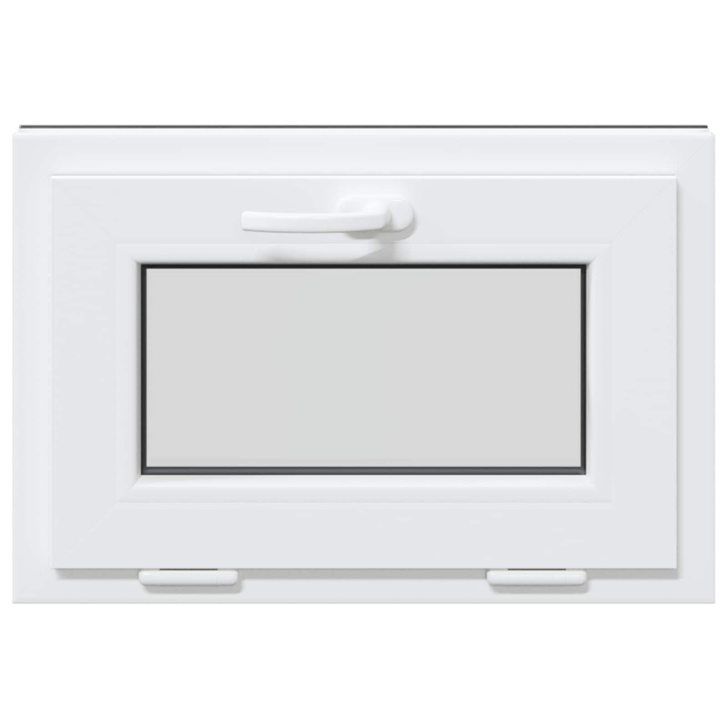 Okno piwniczne RISOR 60 x 40 cm PVC i szkło antracytowy