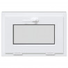 Okno piwniczne RISOR 60 x 40 cm PVC i szkło antracytowy